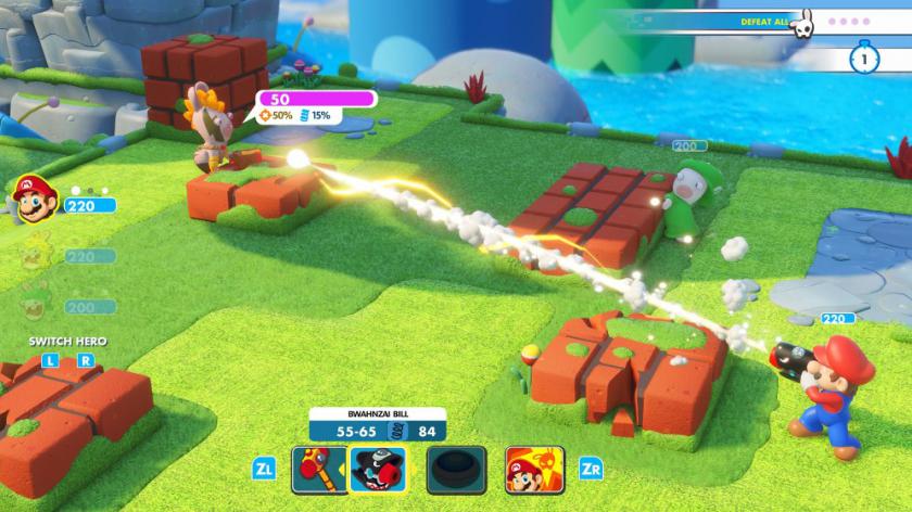 Switch游戏 -马里奥疯狂兔子:王国之战 Mario+Rabbids:Kingdom Battle-百度网盘下载插图1-小白游戏网 Switch游戏 -马里奥疯狂兔子:王国之战 Mario+Rabbids:Kingdom Battle-百度网盘下载插图1-小白游戏网